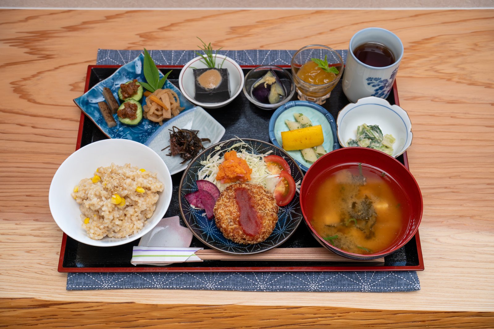あすか季節野菜のランチ
